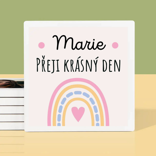 Fotokoláž: Přeji Krásný Den - Podtácky Pod Hrnky