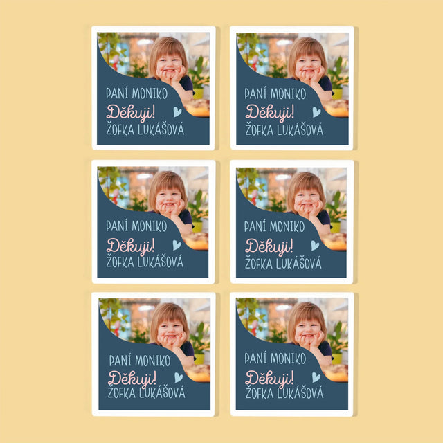 Fotka S Textem: Suvenýr Pro Učitelku Ve Školce - Podtácky Pod Hrnky