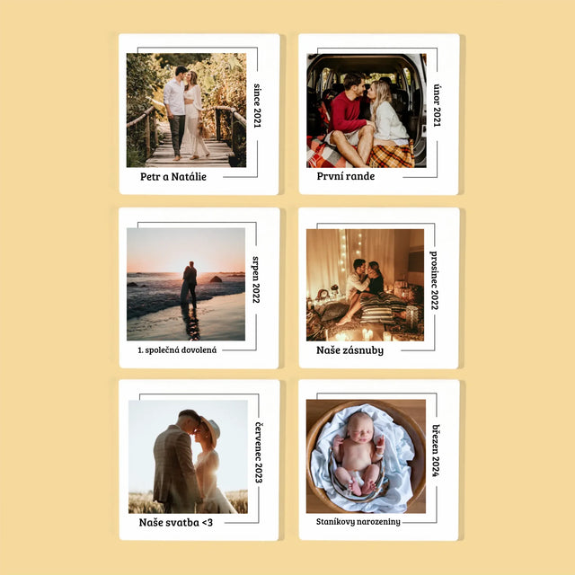 Náš Příběh: Naše Chvíle - Podtácky Pod Hrnky