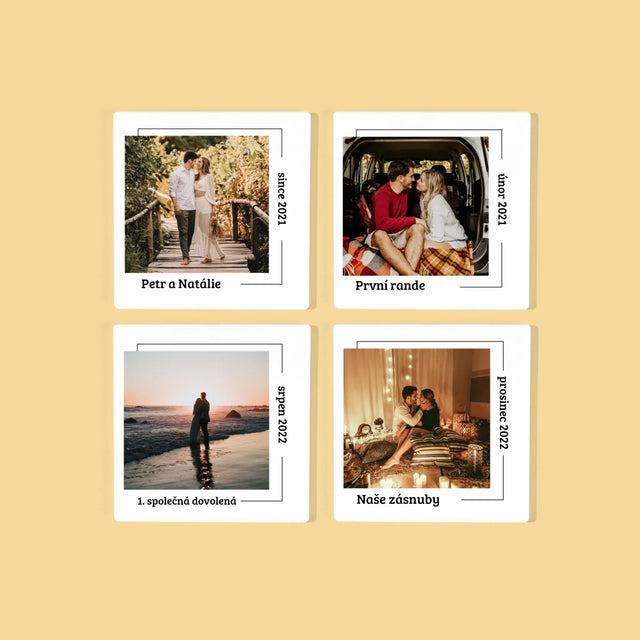 Náš Příběh: Naše Chvíle - Podtácky Pod Hrnky