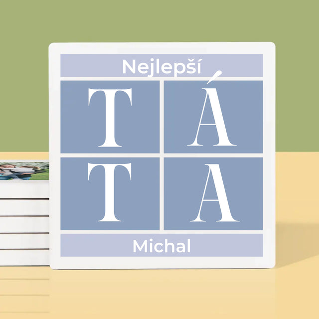 Fotokoláž: Nejlepší Táta Koláž - Podtácky Pod Hrnky