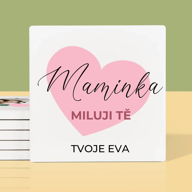 Fotokoláž: Maminka - Podtácky Pod Hrnky