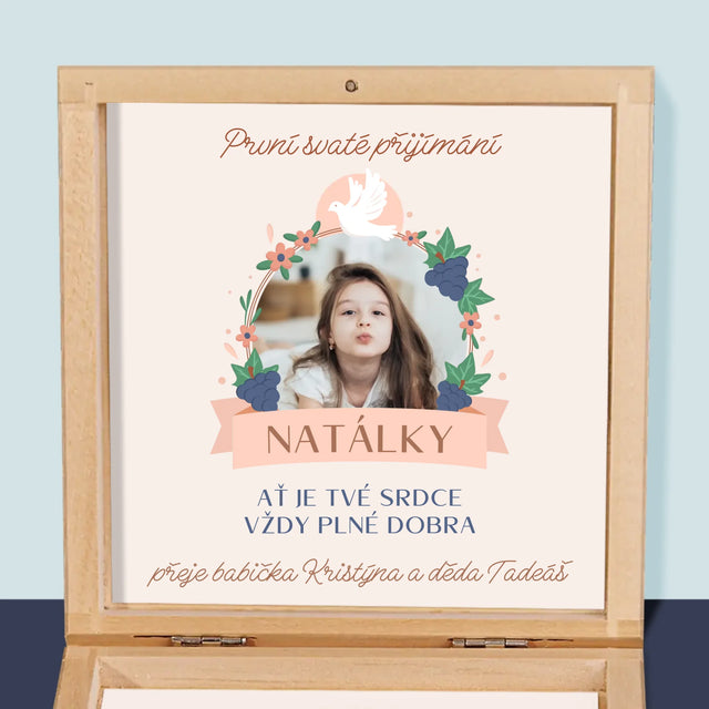 Fotka S Textem: Dobro V Srdci Přijímání - Růženec