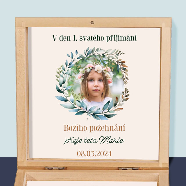 Fotka S Textem: V Den 1. Svatého Přijímání - Růženec