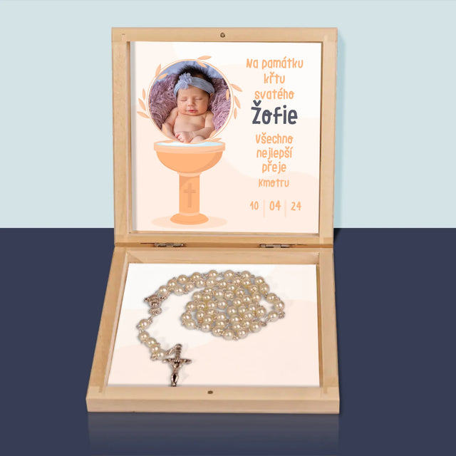 Fotka S Textem: Na Památku Svatého Křtu - Růženec