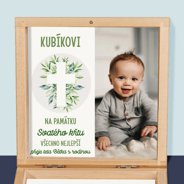 Fotka S Textem: Svatý Křest Lístky - Růženec