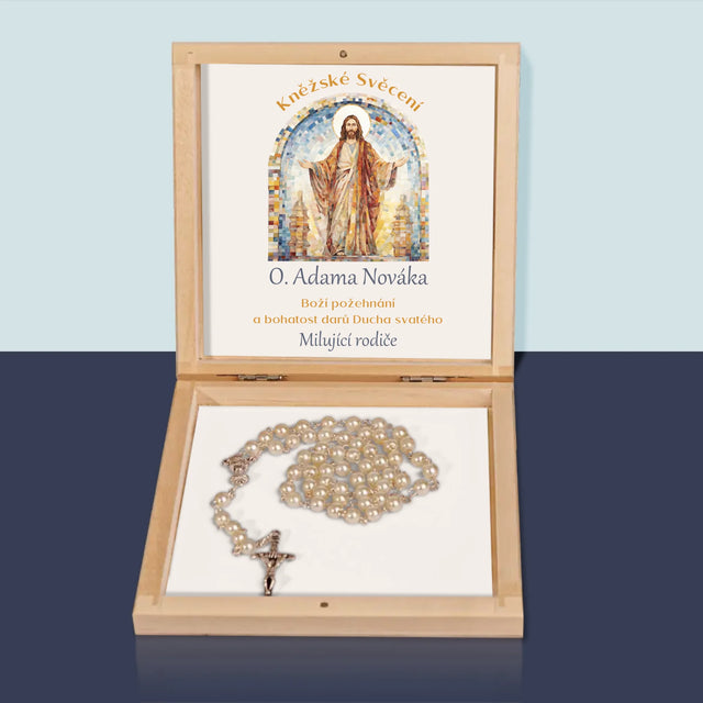 Jméno A Nápis: Kněžské Svěcení - Růženec