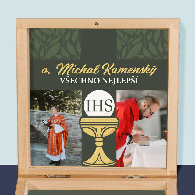 Fotokoláž: Všechno Nejlepší Kříž - Růženec