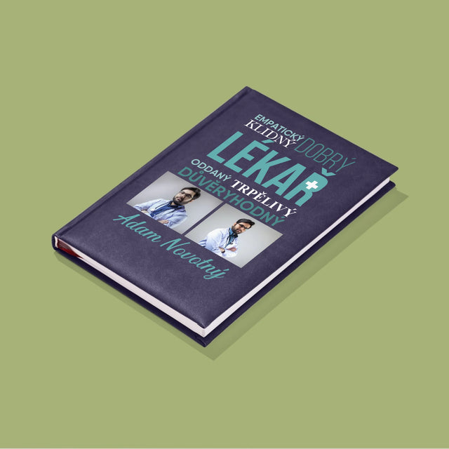 Fotokoláž: Lékař Vlastnosti - Zápisník