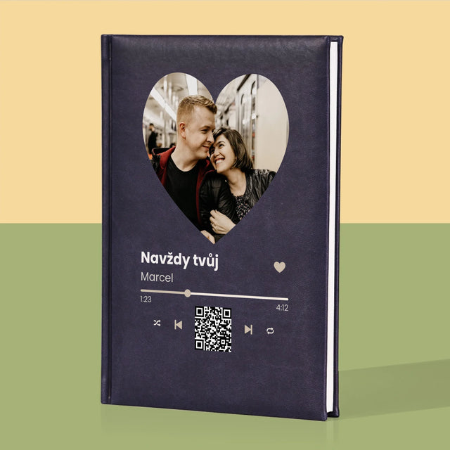 Fotka S Textem: Naše Píseň Na Qr - Zápisník