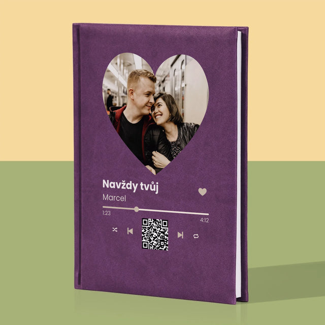 Fotka S Textem: Naše Píseň Na Qr - Zápisník