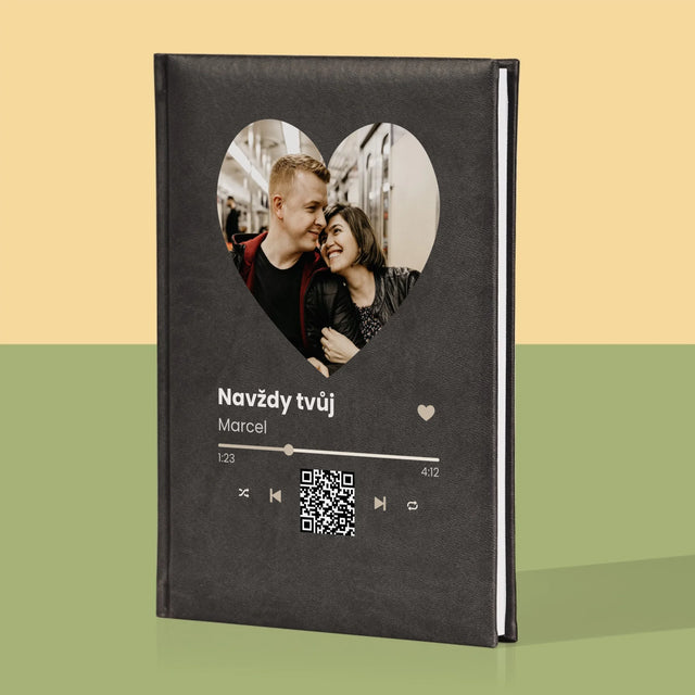 Fotka S Textem: Naše Píseň Na Qr - Zápisník