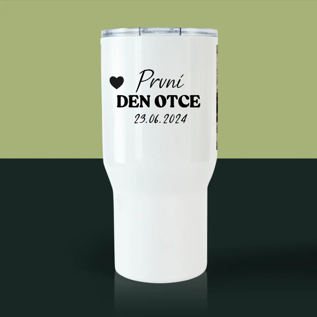 Fotka S Textem: První Den Otce - Termohrnek Bílý
