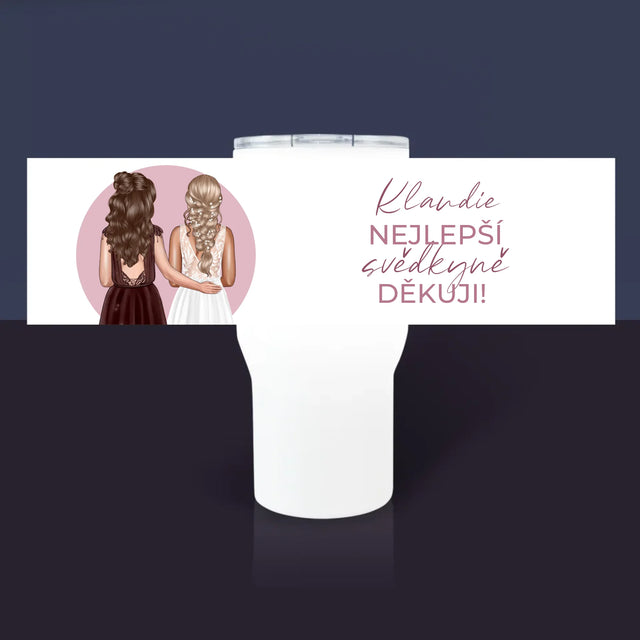 Designér Postav: Nejlepší Svědkyně - Termohrnek Bílý