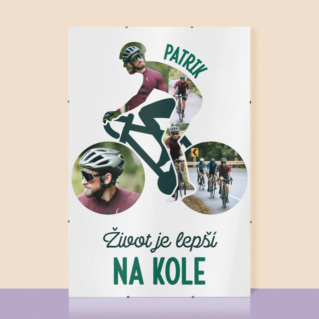 Tvar Z Fotek: Život Je Lepší Na Kole - Plakát