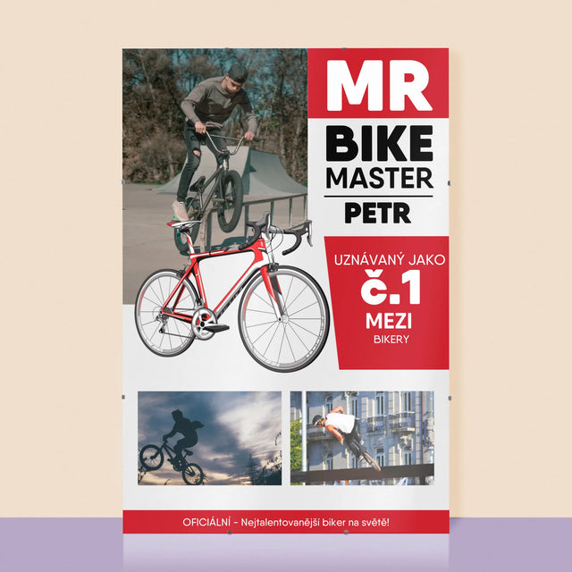 Obálka Časopisu: Mr Bike Master - Plakát
