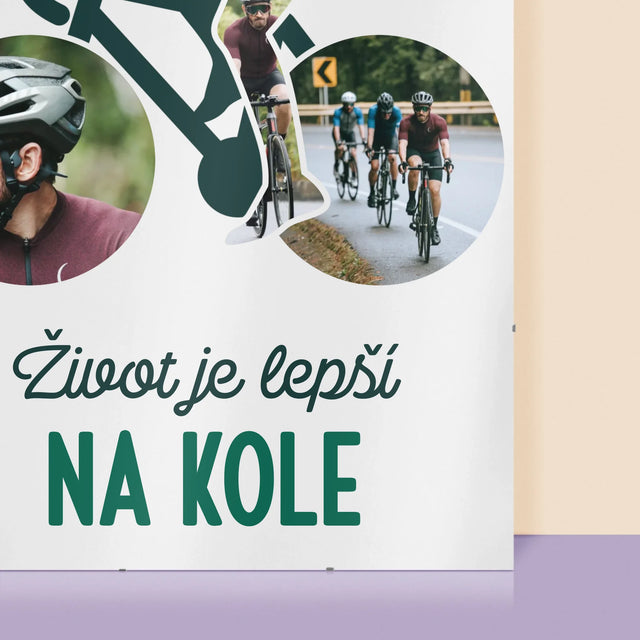 Tvar Z Fotek: Život Je Lepší Na Kole - Plakát
