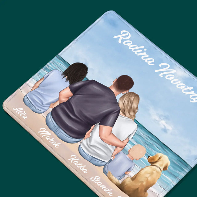 Designér Postav: Rodinný Portrét - Podložka Pod Myš