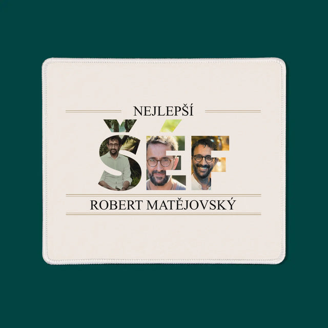 Slovo Z Fotek: Nejlepší Šéf 2 - Podložka Pod Myš