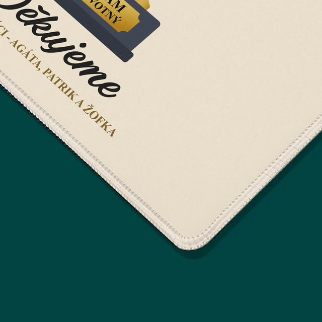 Fotokoláž: Best Boss Pohár - Podložka Pod Myš