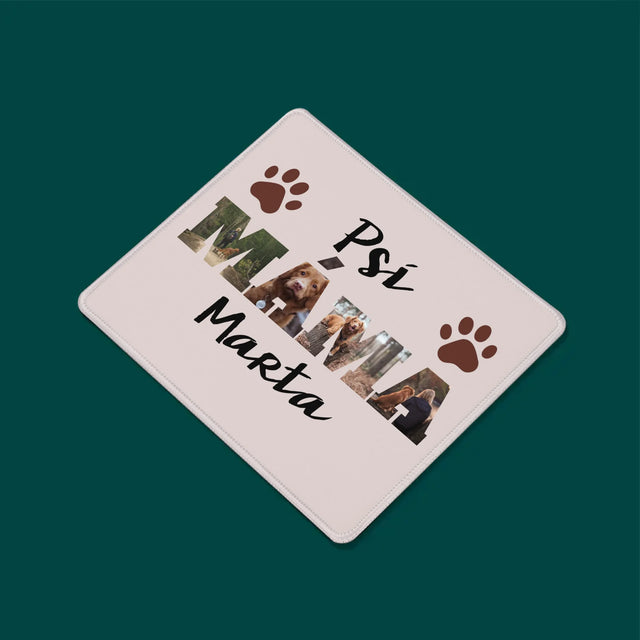 Slovo Z Fotek: Psí Máma Ve Fotkách - Podložka Pod Myš