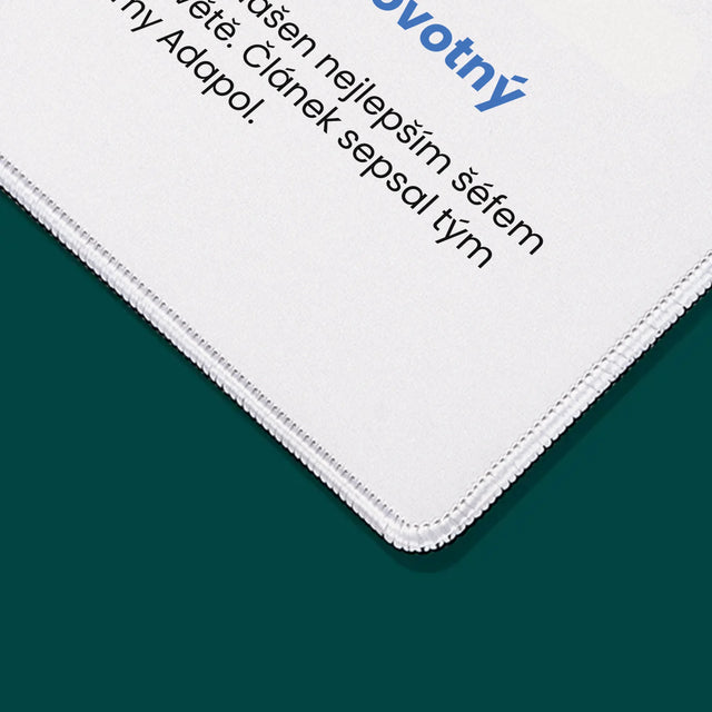 Fotka S Textem: Nejlepší Šéf Výsledek Google - Podložka Pod Myš