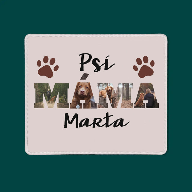 Slovo Z Fotek: Psí Máma Ve Fotkách - Podložka Pod Myš