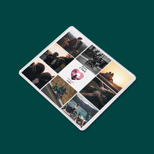 Fotokoláž: Cesta Do Srdce - Podložka Pod Myš