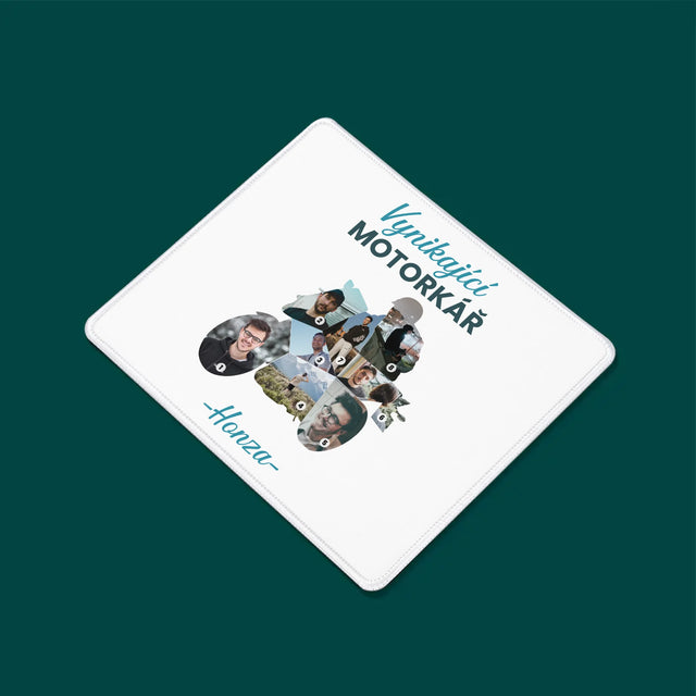 Tvar Z Fotek: Vynikající Motorkář - Podložka Pod Myš