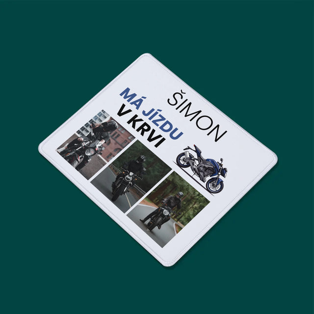 Fotokoláž: Jízdu Má V Krvi - Podložka Pod Myš