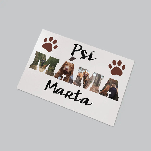 Slovo Z Fotek: Psí Máma Ve Fotkách - Podložka Na Psací Stůl