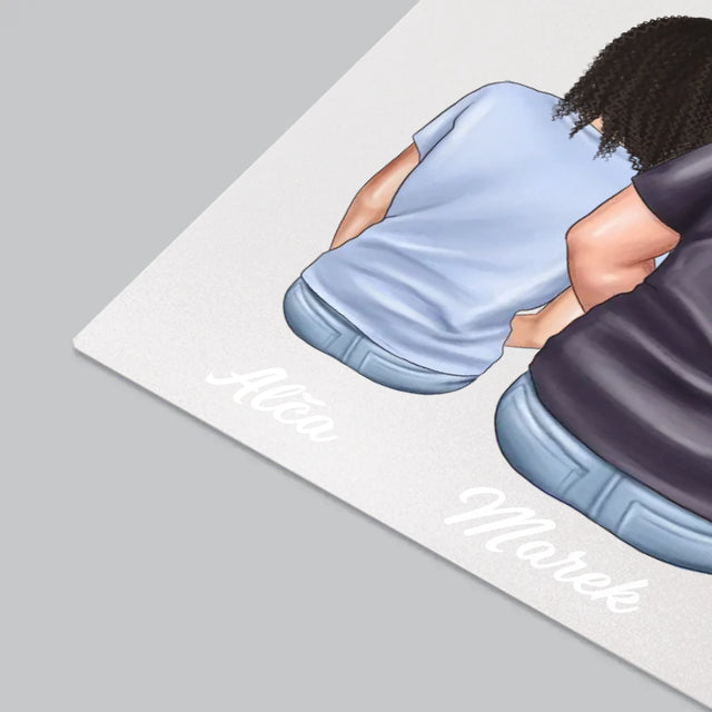 Designér Postav: Rodinný Portrét - Podložka Na Psací Stůl