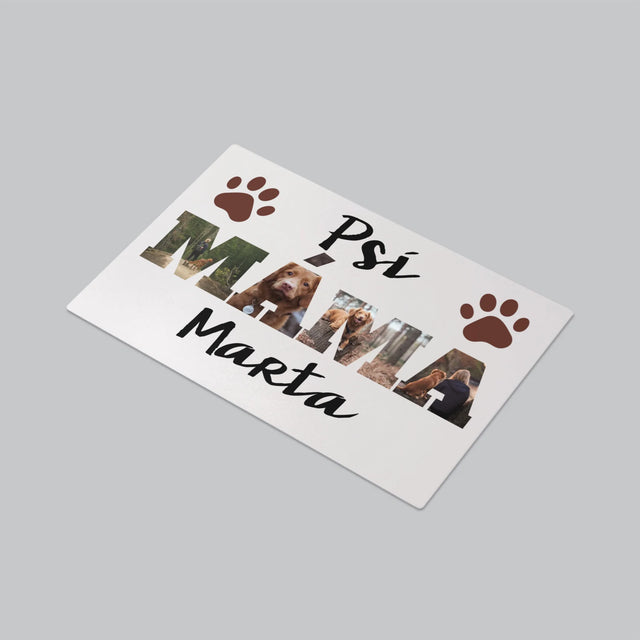 Slovo Z Fotek: Psí Máma Ve Fotkách - Podložka Na Psací Stůl