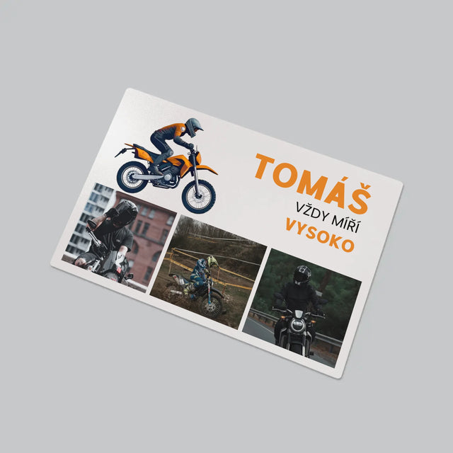 Fotka S Textem: Vždy Míří Vysoko - Podložka Na Psací Stůl