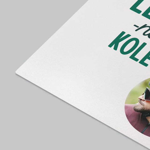 Tvar Z Fotek: Život Je Lepší Na Kole - Podložka Na Psací Stůl