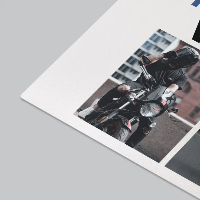 Fotokoláž: Jízdu Má V Krvi - Podložka Na Psací Stůl