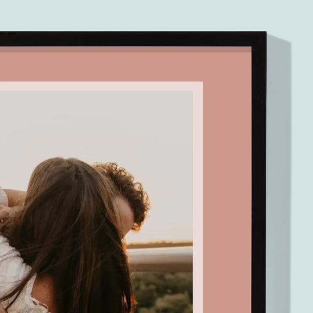 Fotka S Textem: Tvoje Písnička Na Qr - Tisk V Rámečku