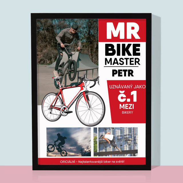 Obálka Časopisu: Mr Bike Master - Tisk V Rámečku