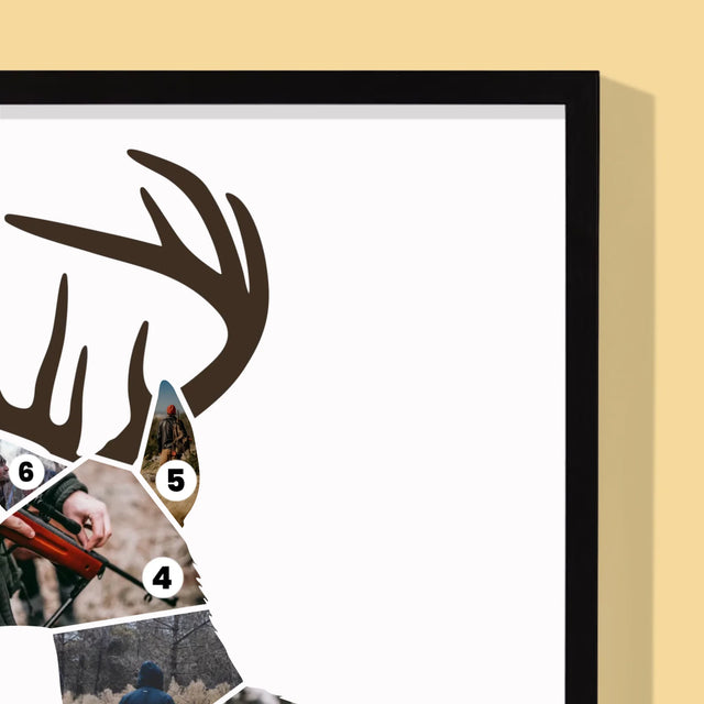 Tvar Z Fotek: Nejlepší Lovec - Tisk V Rámečku