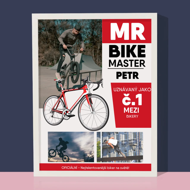 Obálka Časopisu: Mr Bike Master - Tisk V Rámečku