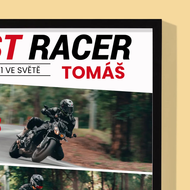Obálka Časopisu: Best Racer - Tisk V Rámečku