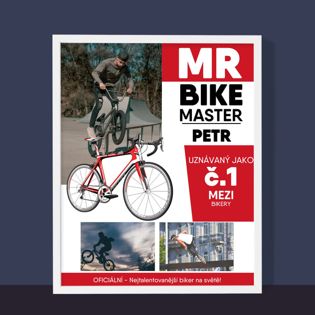 Obálka Časopisu: Mr Bike Master - Tisk V Rámečku