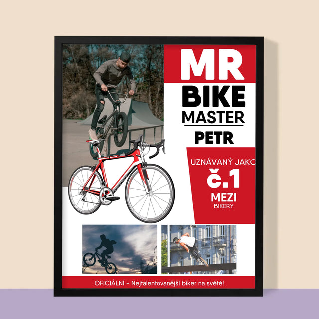 Obálka Časopisu: Mr Bike Master - Tisk V Rámečku
