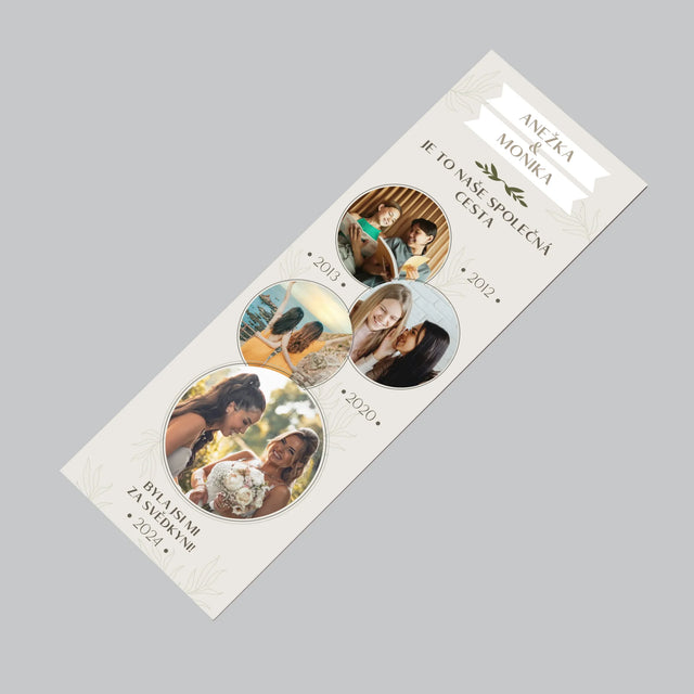 Fotokoláž: Je To Naše Společná Cesta - Magnet - Obdelník