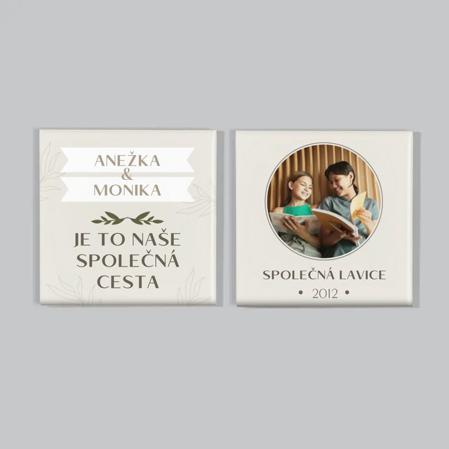 Fotokoláž: Je To Naše Společná Cesta - Sada Magnetů