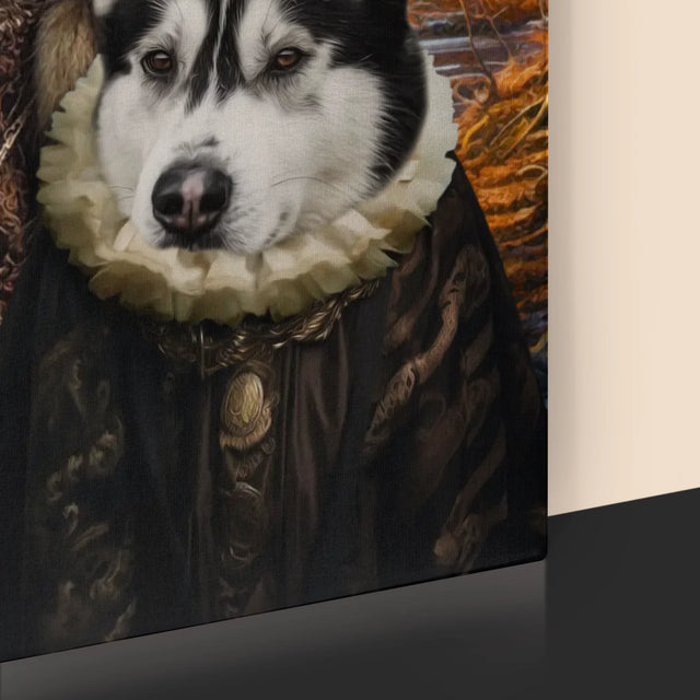 Královský Portrét: Šlechta Na Lovu: Královský Portrét - Tisk V Rámečku