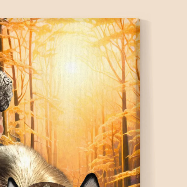 Královský Portrét: Šlechta Na Lovu: Královský Portrét - Tisk V Rámečku