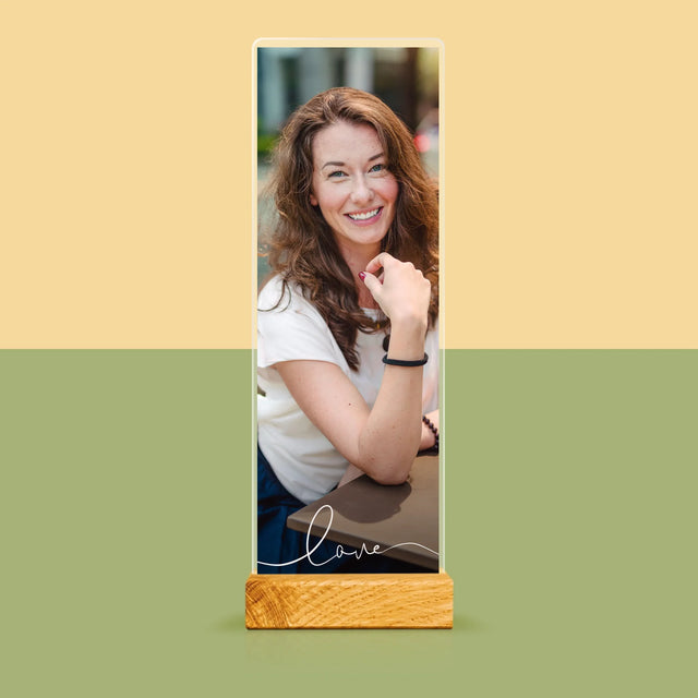 Fotka: Love Nápis - Fotografie Na Akrylovém Skle Fotobudka