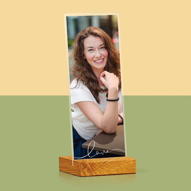 Fotka: Love Nápis - Fotografie Na Akrylovém Skle Fotobudka