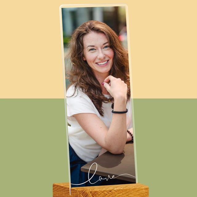 Fotka: Love Nápis - Fotografie Na Akrylovém Skle Fotobudka